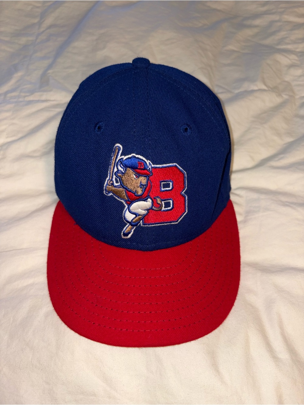Made in USA New Era Buffalo Bisons 59 Fifty Baseball Cap
